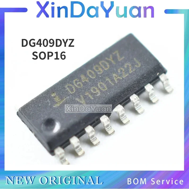 10 pcs DG409 DG409DY DG409DYZ SOP-16  Analog Multiplexer Analog Switch Chip