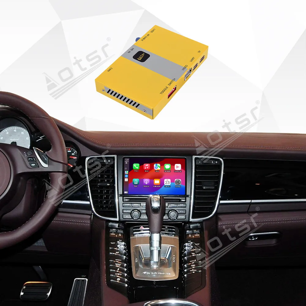 Wireless Carplay Android Auto Decoder Smart Module For Porsche Panamera PCM3.1 2010-2016 Car Accessories