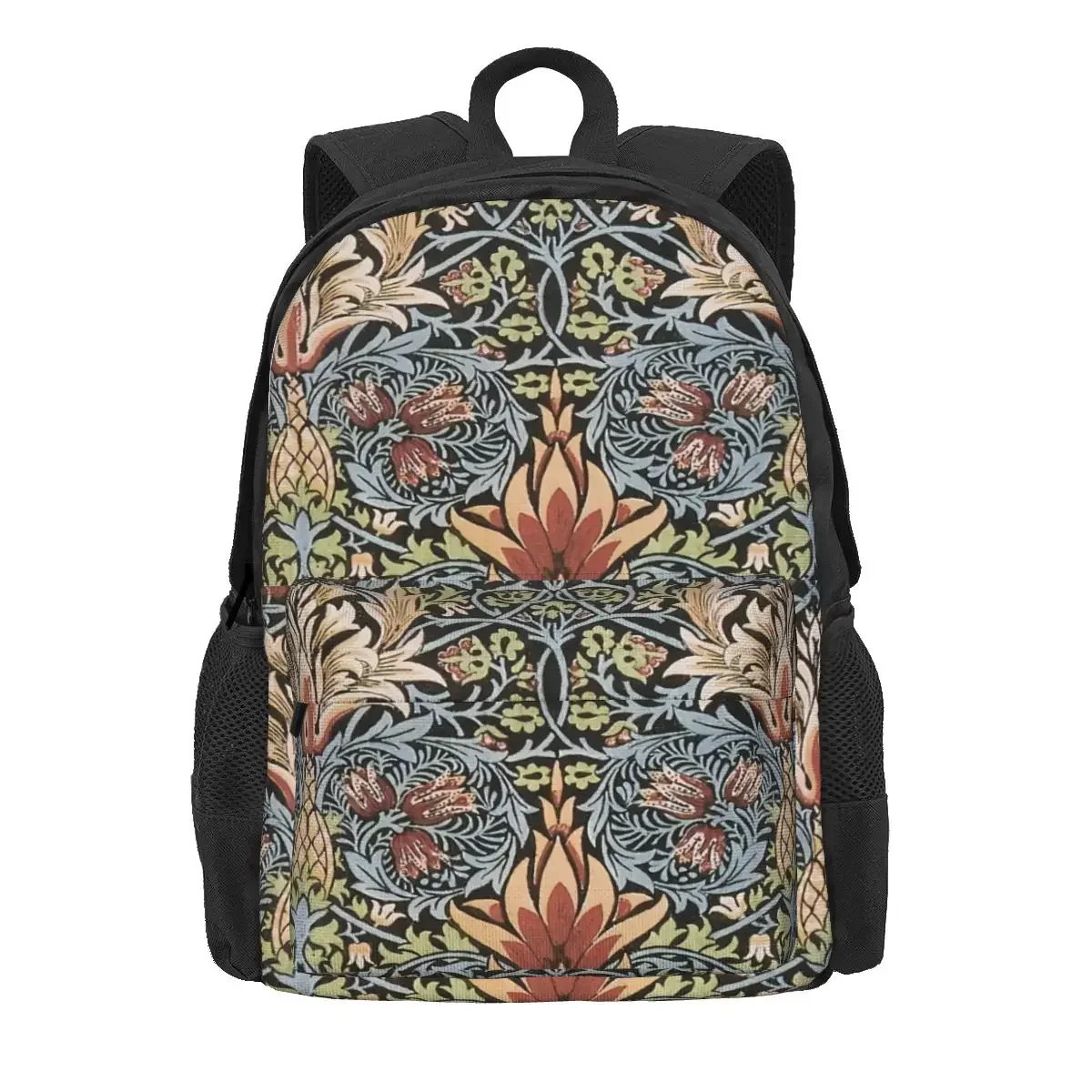 William Morris Zaini fragola Ragazzi Ragazze Bookbag Studenti Borse da scuola Cartone animato Zaino per bambini Zaino da viaggio Borsa a tracolla