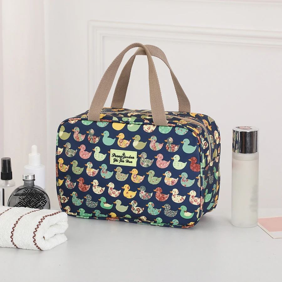 Neue Reisegepäcktasche mit großem Fassungsvermögen und wasserdichter Handtasche mit Cartoon-Aufdruck, Outdoor-Zubehör, Aufbewahrungstasche, Lunchtasche – Detail 16