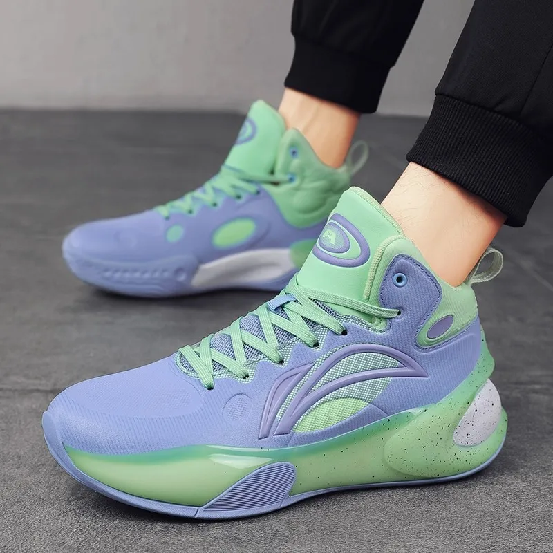 2025 New Men's and Women's Ultra-lightweight Outdoor Anti-slip Zipper Basketball Shoes Children's Basketball Shoes