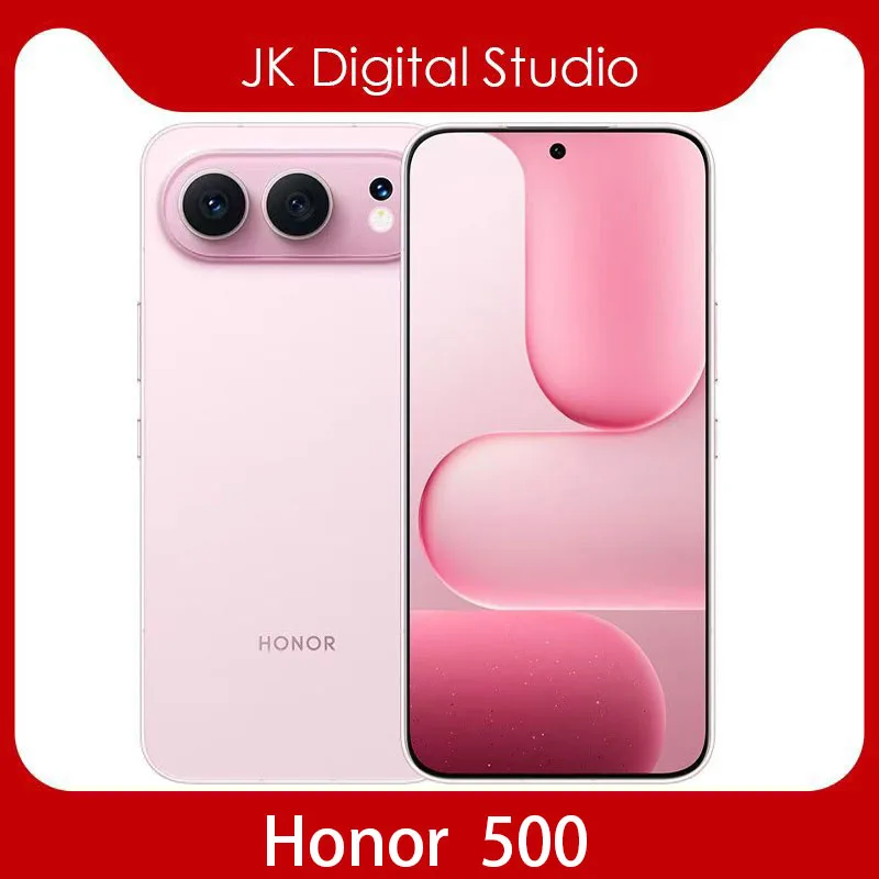 China Version New Honor 500 Snapdragon8s Gen4 6.55inch AMOLED