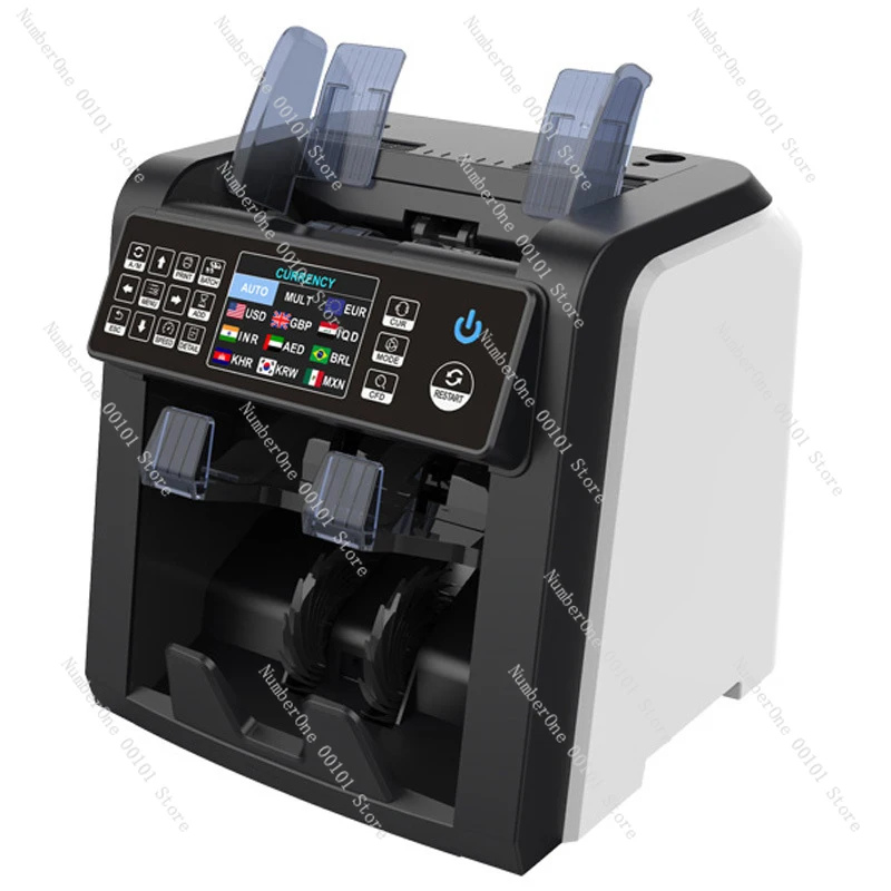 

AL-950 Dual CIS Banknote Sorter Fitness Mix Value Money Counter Counterfeit Bill Counter With IR/UV/MG/IMAGE Detection function
