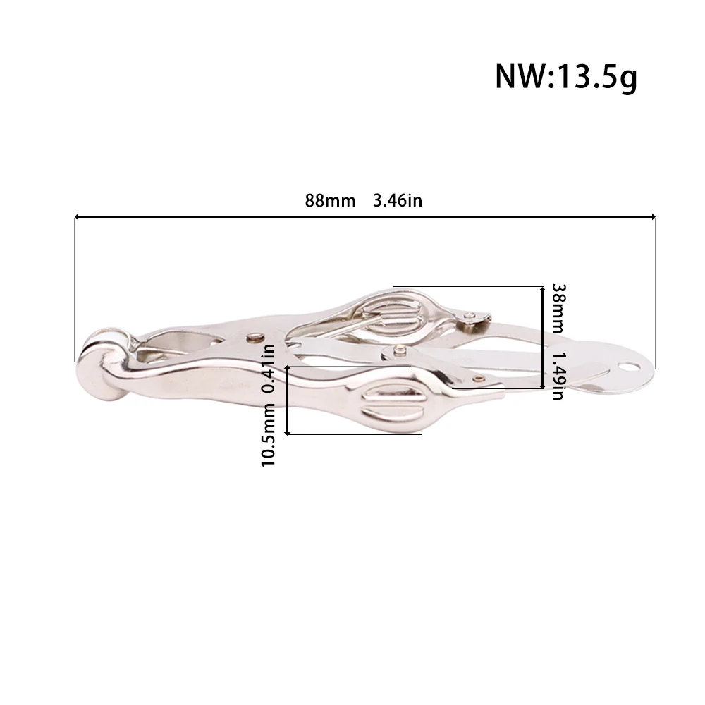 FRKO Butterfly Metal Nipple Clamps Female Milk Clip With Chain Breast Clitoris Massage SM Sex Toys For Women Lover Games 18+