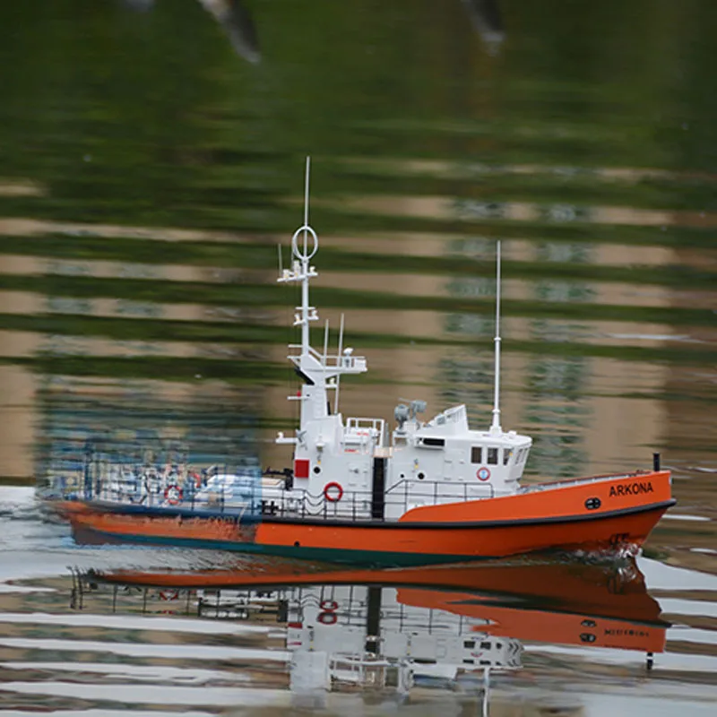 1/50 RC ARKONA Statek ratunkowy Offshore Work Boat Kit Symulacja modelu statku Zdalnie sterowany polski statek ratunkowy Zestaw modeli Zabawka