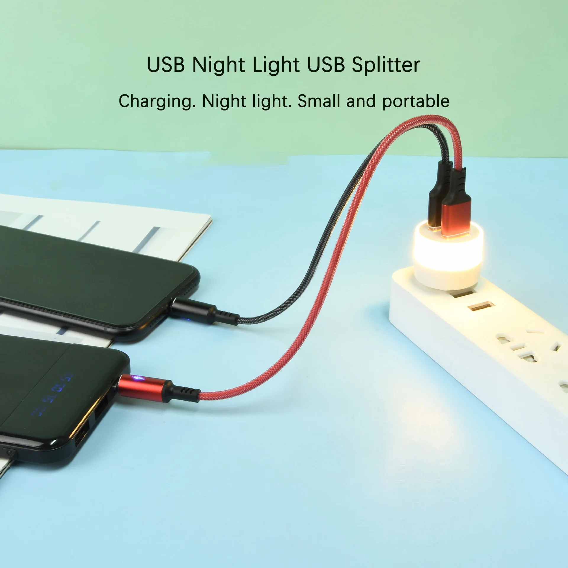 LED livre lumière protection des yeux lampe de lecture interface USB ordinateur lampe de lecture portable puissance charge livre lumière mini nuit l