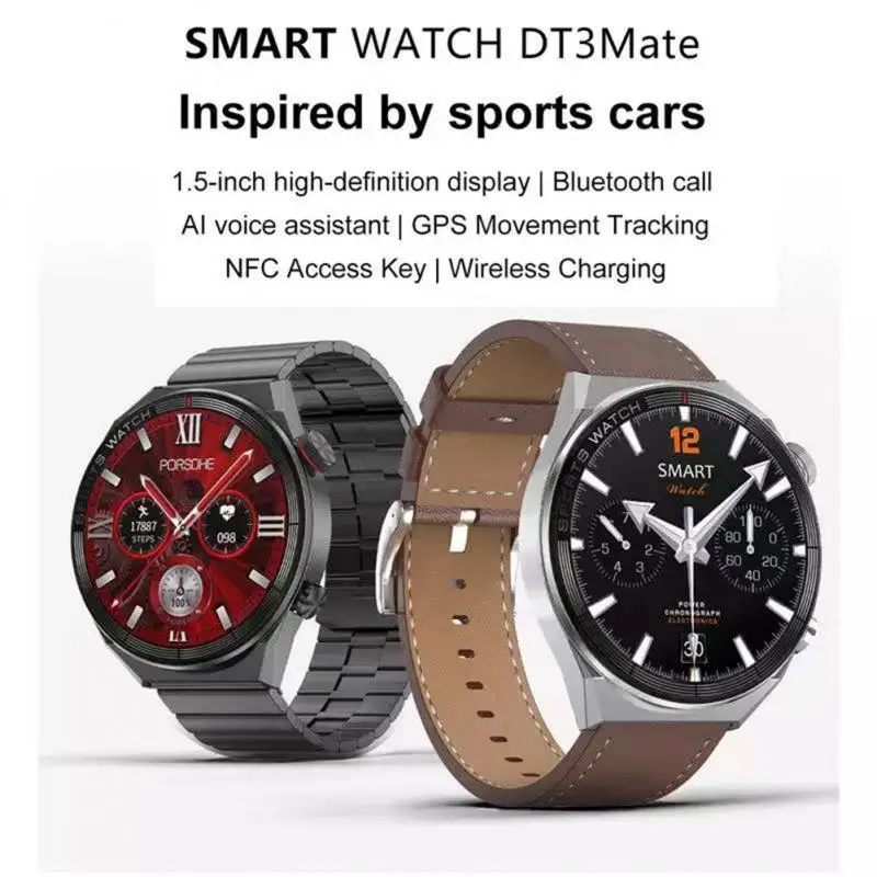 DT3 Mate Smart Watch Men 1.5