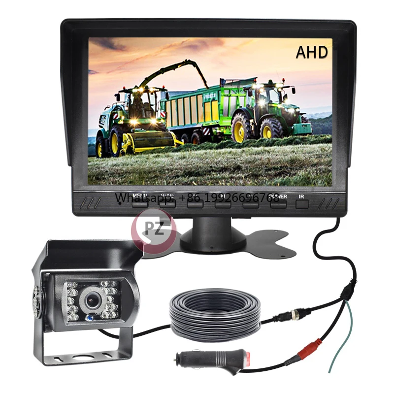 

CAR AHD 1024x600 7 Inch Color TFT LCD Screen Rear View Display Monitor for Truck Bus Vehicle with IR Remote Control manufacturer