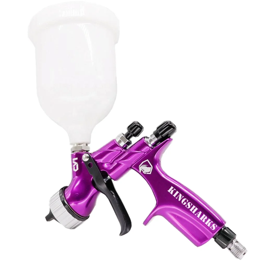 

Pneumatic Energy Saving And Paint Saving Car Spray Gun Air Powered Paint Sprayer With Cup