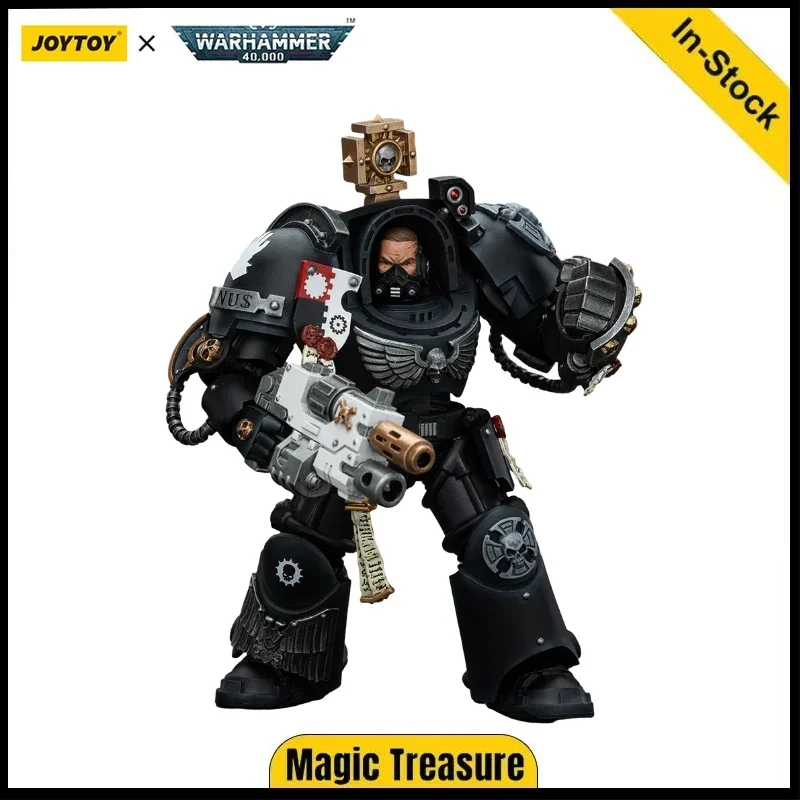 

【В наличии】 Фигурка JOYTOY Warhammer 40K Iron Hands Captain in Terminator Armor 1/18