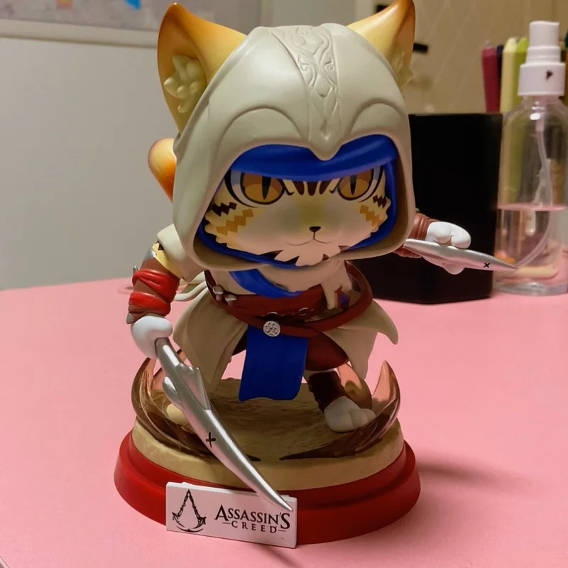 

Оригинальная 12 см Wustyle Assassin Meow Strip слепая коробка Basim Shao Jun, аутентичная коллекционная модель, анимационный персонаж, игрушка, подарок для фанатов