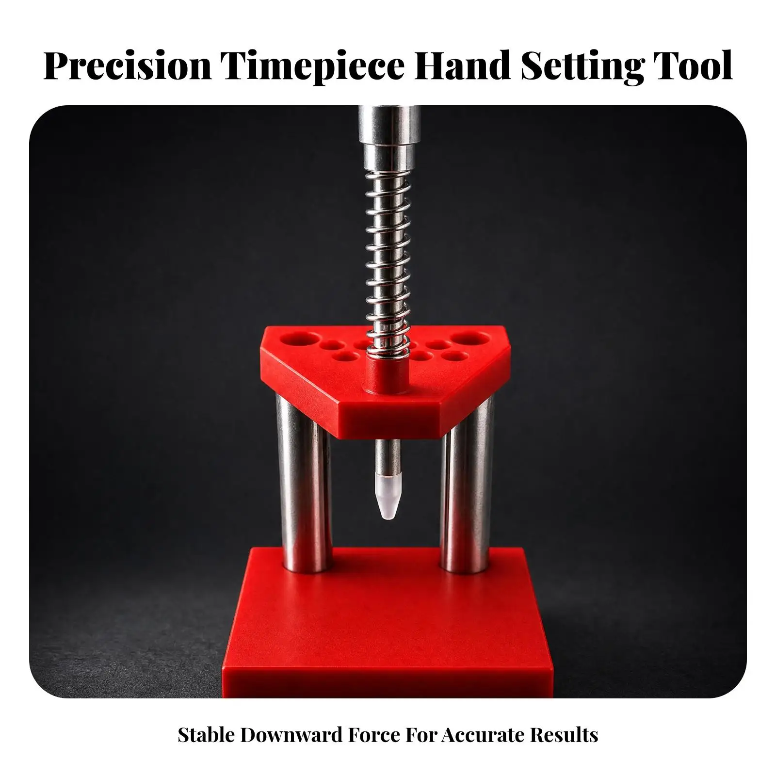 Manual Watch Pointer Press Tool for Watch Repair Kit Professional Watchmaker Hand Fitting