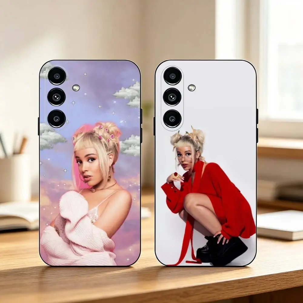 D-Doja Cat R-Rapper  Phone Case For Samsung Galaxy A73,A72,A71,A70,A53,A52,A51,Others Soft Black Cover Gift