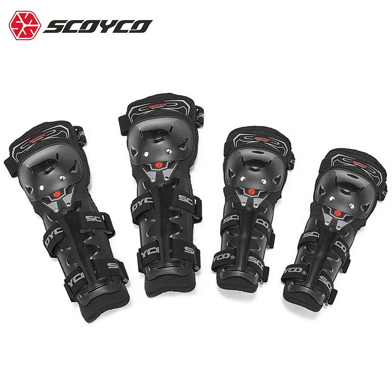 Motorcycle Riding  Off-road Racing Bike Riding Knee And Elbow Protection Four Piece Set Anti Fall Protective Gear