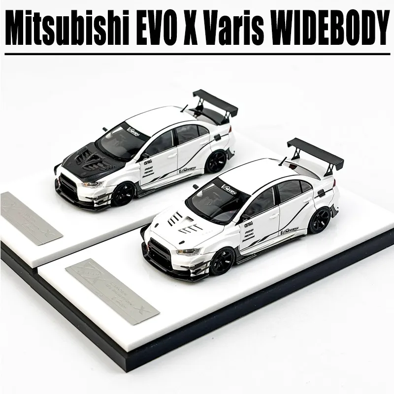 404 ERROR 1/64 Mitsubishi EVO X Varis WIDEBODY Alloy Toy Diecast Metal Model Gift