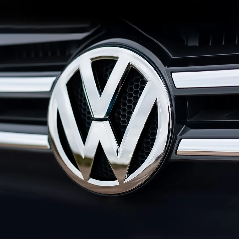 2Pcs Chrome Car Front Radiator Grille Emblem +Rear Trunk Lid Badge Auto Emblem For Volkswagen VW 2010-2013 GOLF 6(MK6) GTI MK5