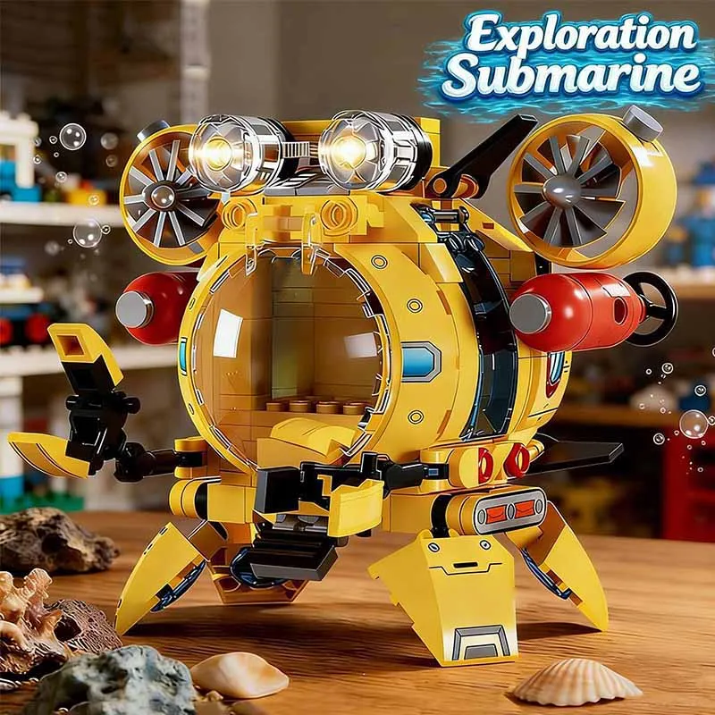 

Space Building Blocks Submarine Aircraft Building Blocks Space Capsule Building Blocks Children's Toy Christmas Holiday Gift