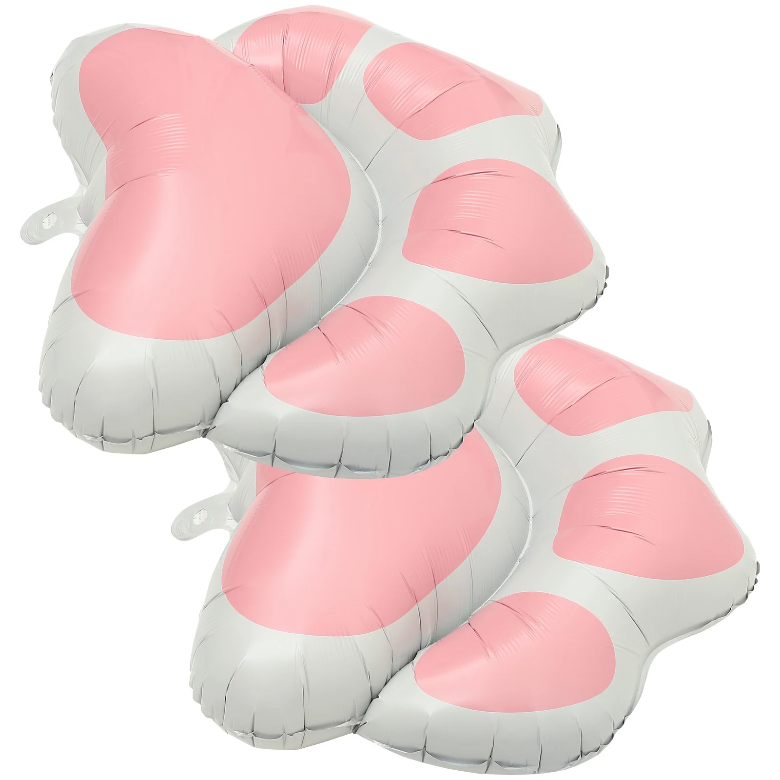 

2 Pcs Puppy Dog Paw Balloon Child Inflatable Halloween Decorations Inflate Pump Aluminum Film Balloons
