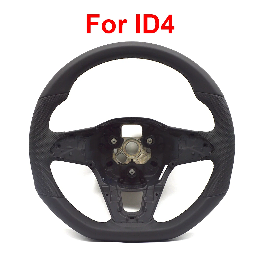 

For ID.4 Semi Perforated Steering Wheel Flat Bottom Steering Wheel Campaign Without Heating