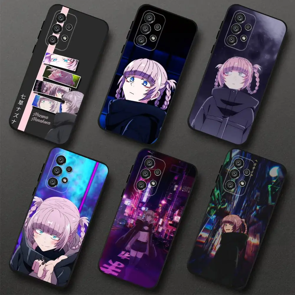 

N-Nazuna nanakusa Phone Case For Samsung S 25,24,23,22,30,21,10,9,Ultra,Plus,Lite,FE,4,5G Black Soft Case