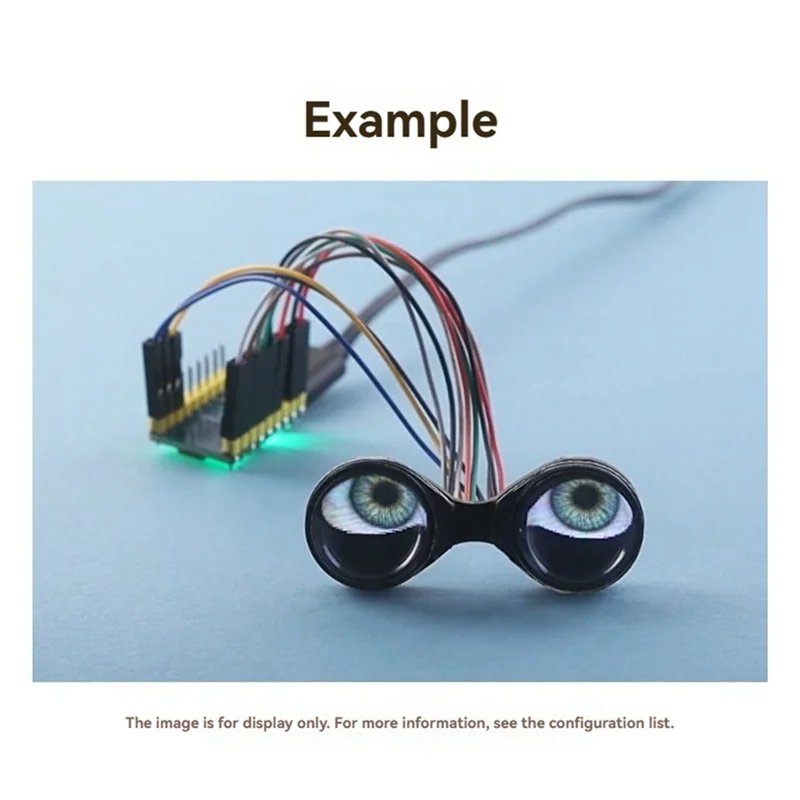 Waveshare 0.71" Round IPS LCD Display Module 160X160 SPI Dual Electronic Eyes LCD Module For Arduino/Raspberry Pi/PICO/STM32-N33