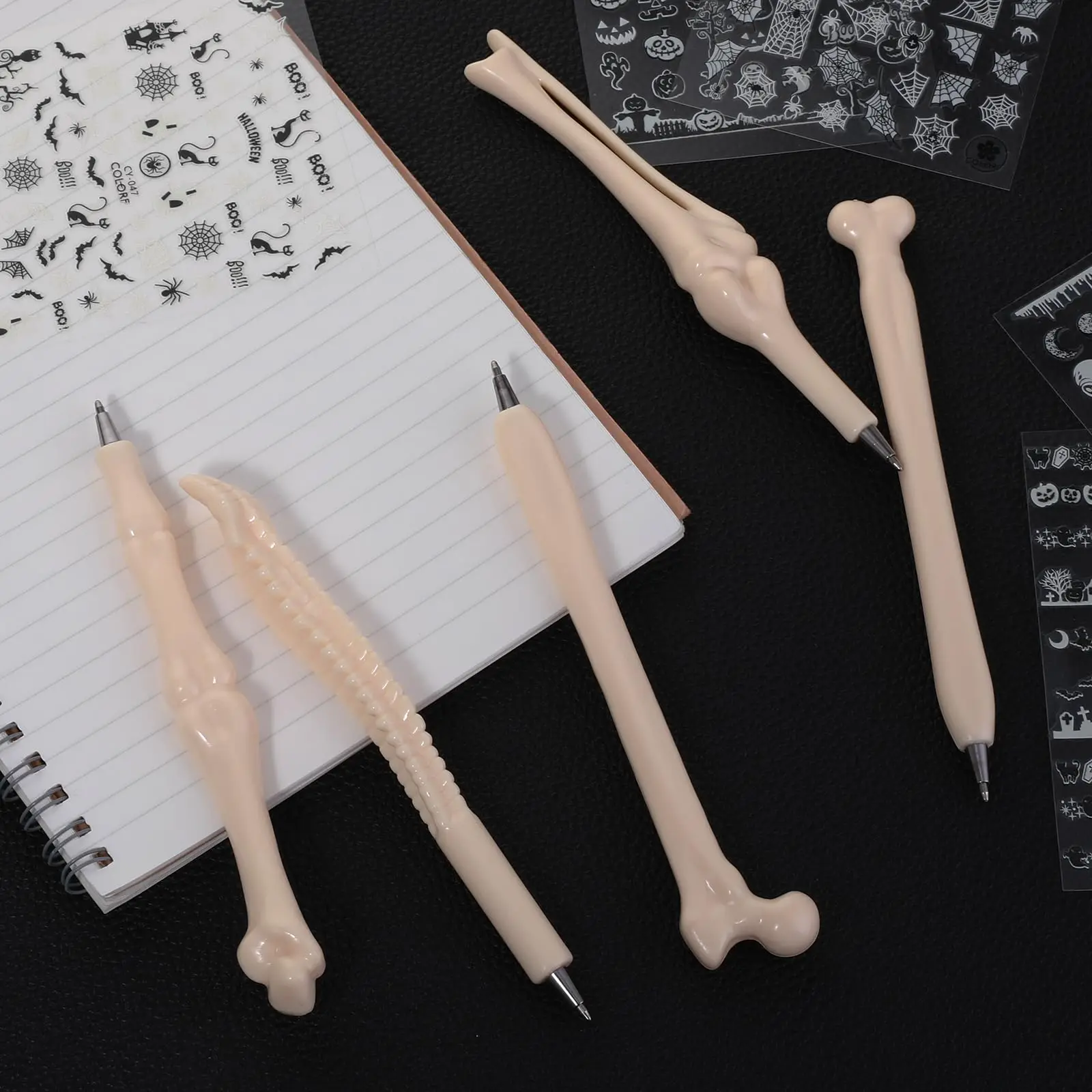 100Pcs Syringe Pens+Pill Pens+Bone-Design Ballpoint Pens — Gifts for Healthcare Professionals Perfect for Halloween