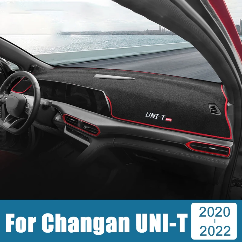 

For Changan UNI-T UNIT 2020 2021 2022 LHD Car Dashboard Cover Avoid Light Pad Instrument Panel Mat Anti-UV Carpets Accessories