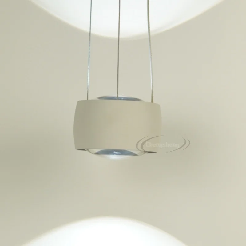 Minimalist Hanging Lights for Bedside Gold White Dining Room Kitchen Island Pendant Lights Home Decorative Metal Luster