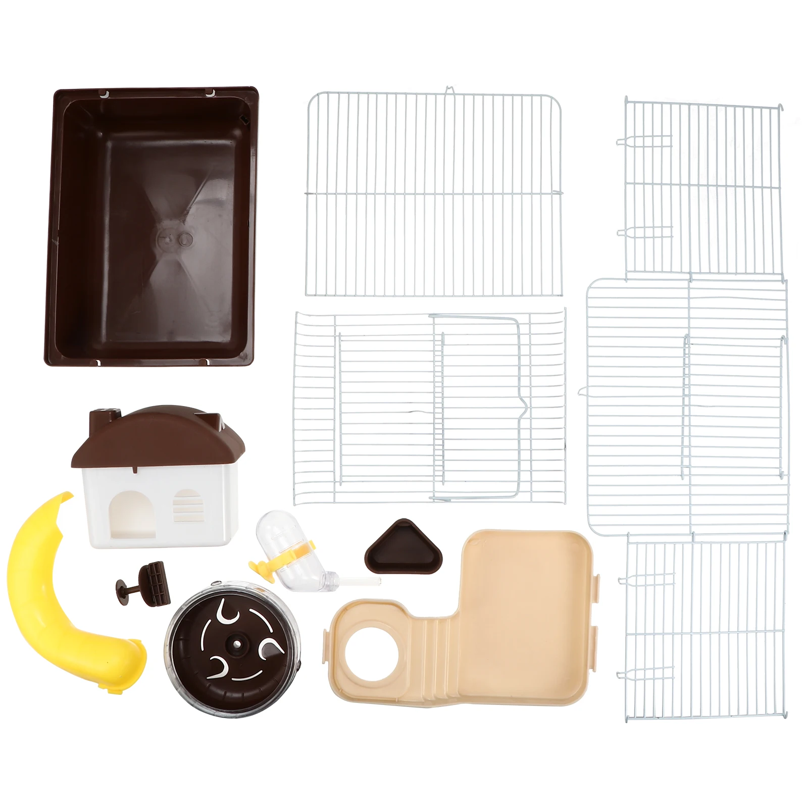 

Double Layer Hamster Villa Premium Pet Nest Spacious Safe Hideout for Small Animals Breathable Chinchilla Hedgehog Hut