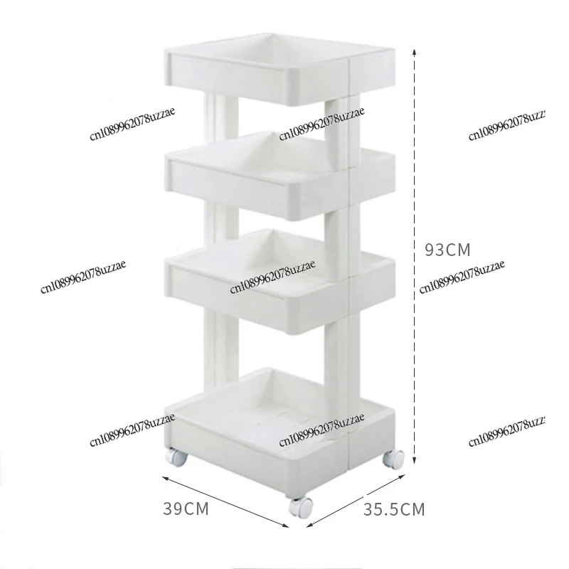 Kitchen Rack Floor-to-ceiling Multi-layer Vegetable Basket, Vegetable and Fruit Storage Basket, Wheeled Mobile Storage Rack