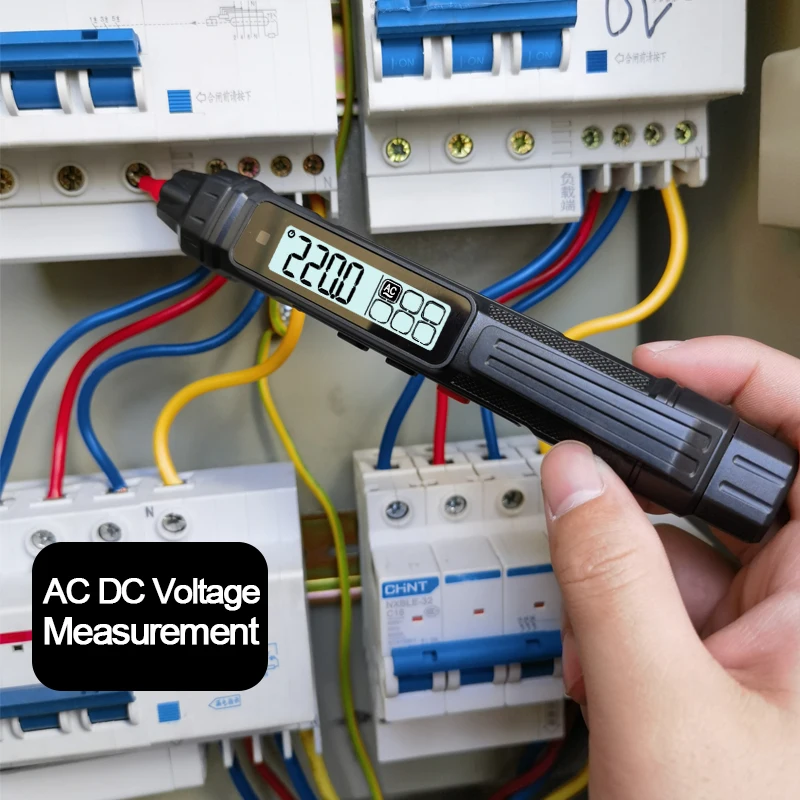 Pen Type Smart Digital Multimeter Non Contact Auto Range Voltage Detector Multimetro Resistance NCV High Precision Multimetre