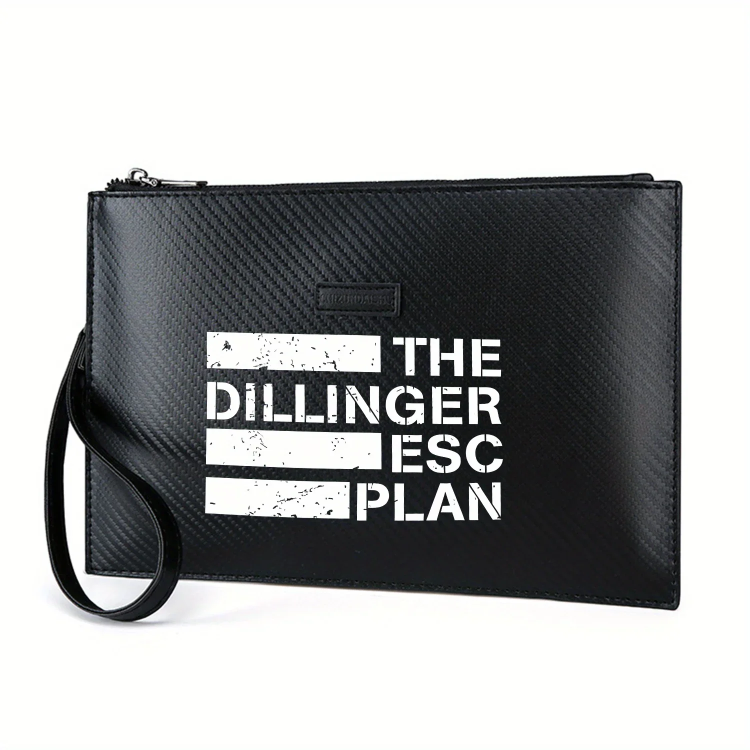 the-dillinger-escape-plan-bolsa-masculina-elegante-impressa-em-pu-elegante-e-pratica-para-transporte-diario