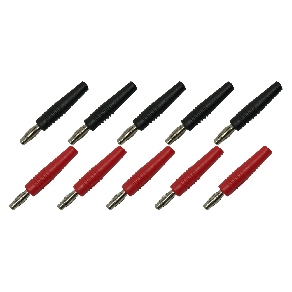 and Efficient Banana Adapter 10PCS 3MM Nickel Plated Wire Solder Type Practical Electrical Tools  and Efficient