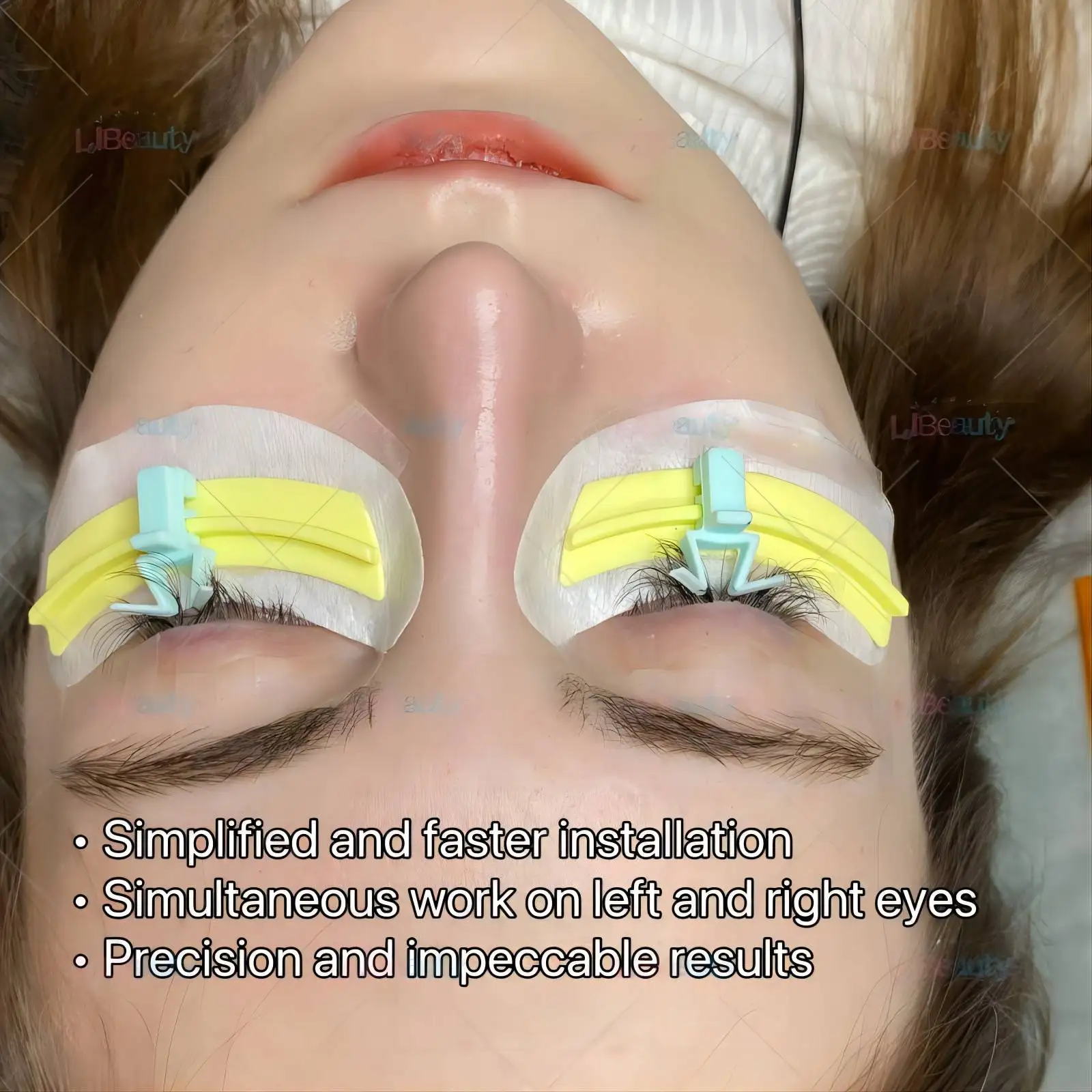 Libeauty 1 Paia Estensione Delle Ciglia Lash Isolamento Aiutante Lash E Ciglia Estensione Delle Ciglia Accessori Separatore Strumenti di Trucco