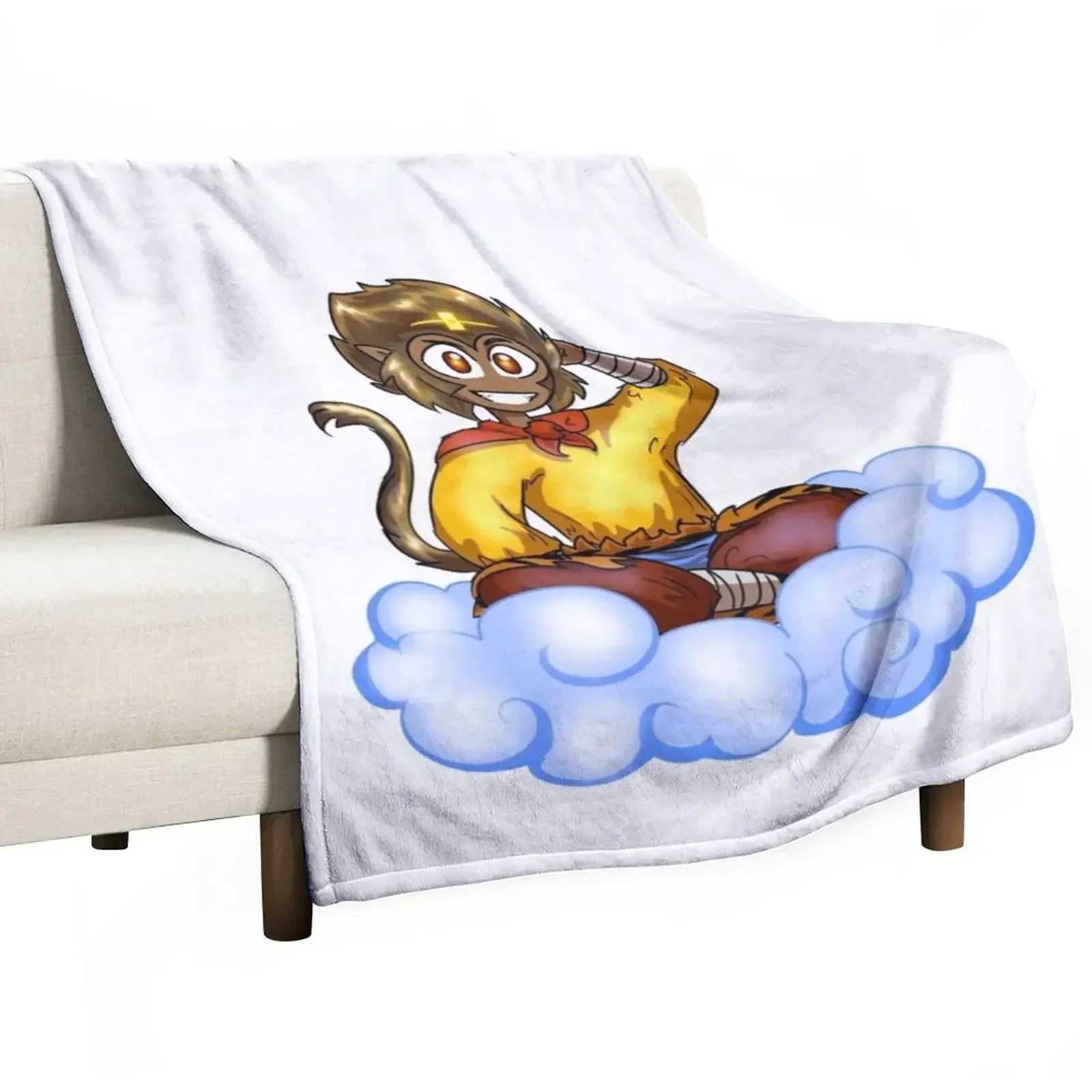 

Monkey King Throw Blanket Quilt Loose Blankets