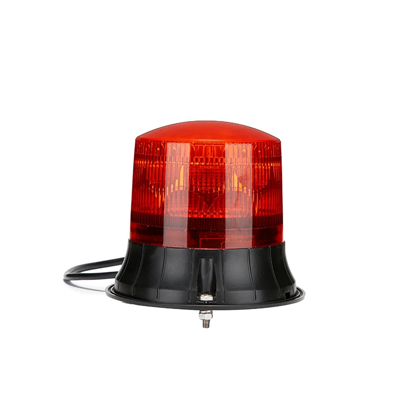 SENKEN Wholesale 12V 24V Car Tractors Truck Emergency Use Amber Bolt Mount Flashing Rotating LED Beacon Warning Light