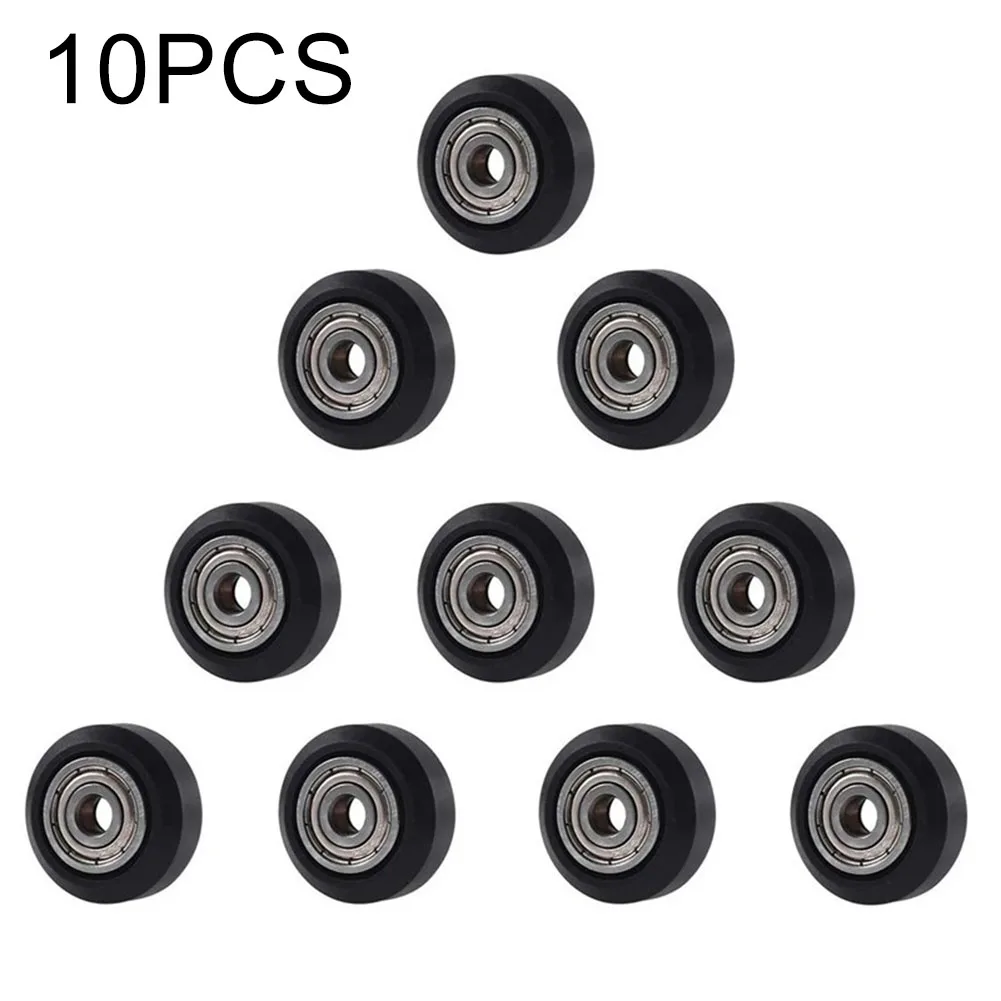 10pcs Linear Bearing Pulley Kit For 3D Printer Wheel Plastic Pulley For Creality For Ender 3 Replacement Part