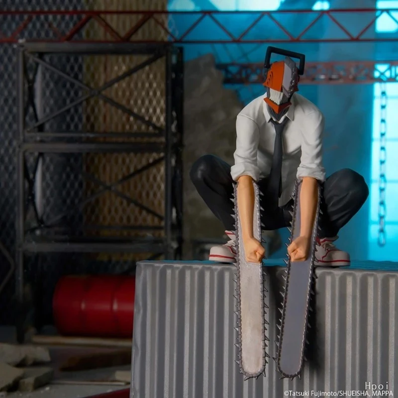 16 см Человек с бензопилой, аниме-фигурка Power/Denji, экшн-фигурка, ПВХ, бензопила, человек, лапша, пробка, фигурка, коллекция для взрослых, модель игрушки