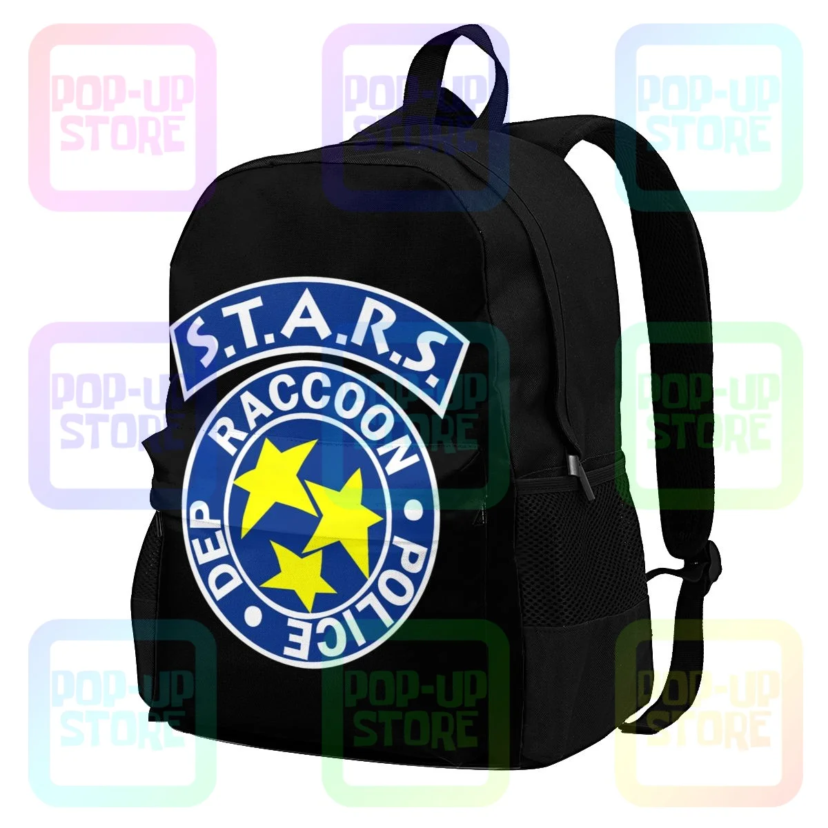 Stars Logo Resident Raccoon City Police Dep Evil Large Capacity Backpack Travel Swimming Sports Bag School Sport Bag