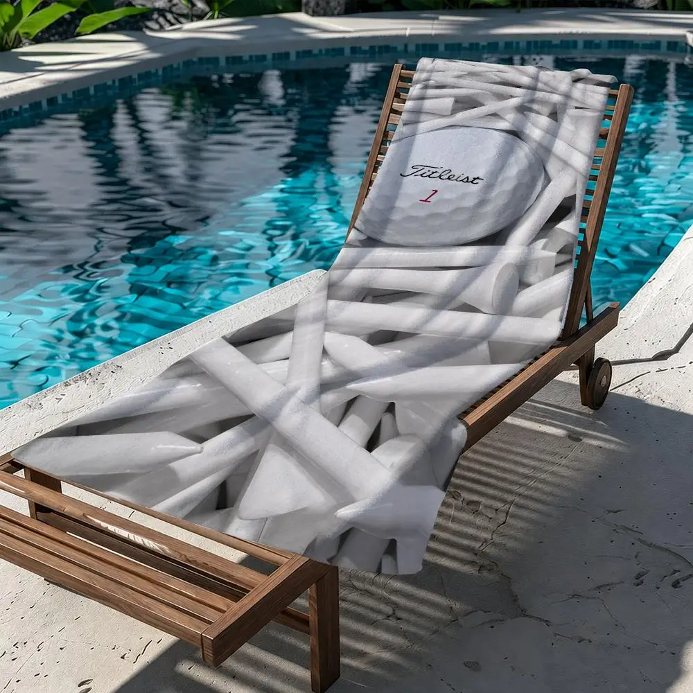 TT-t-TitleistS-ES-s Towel Beach Towel Quick Dry Absorbent Bath Towel For Swimming Gym Camping Outdoor Sunbathing