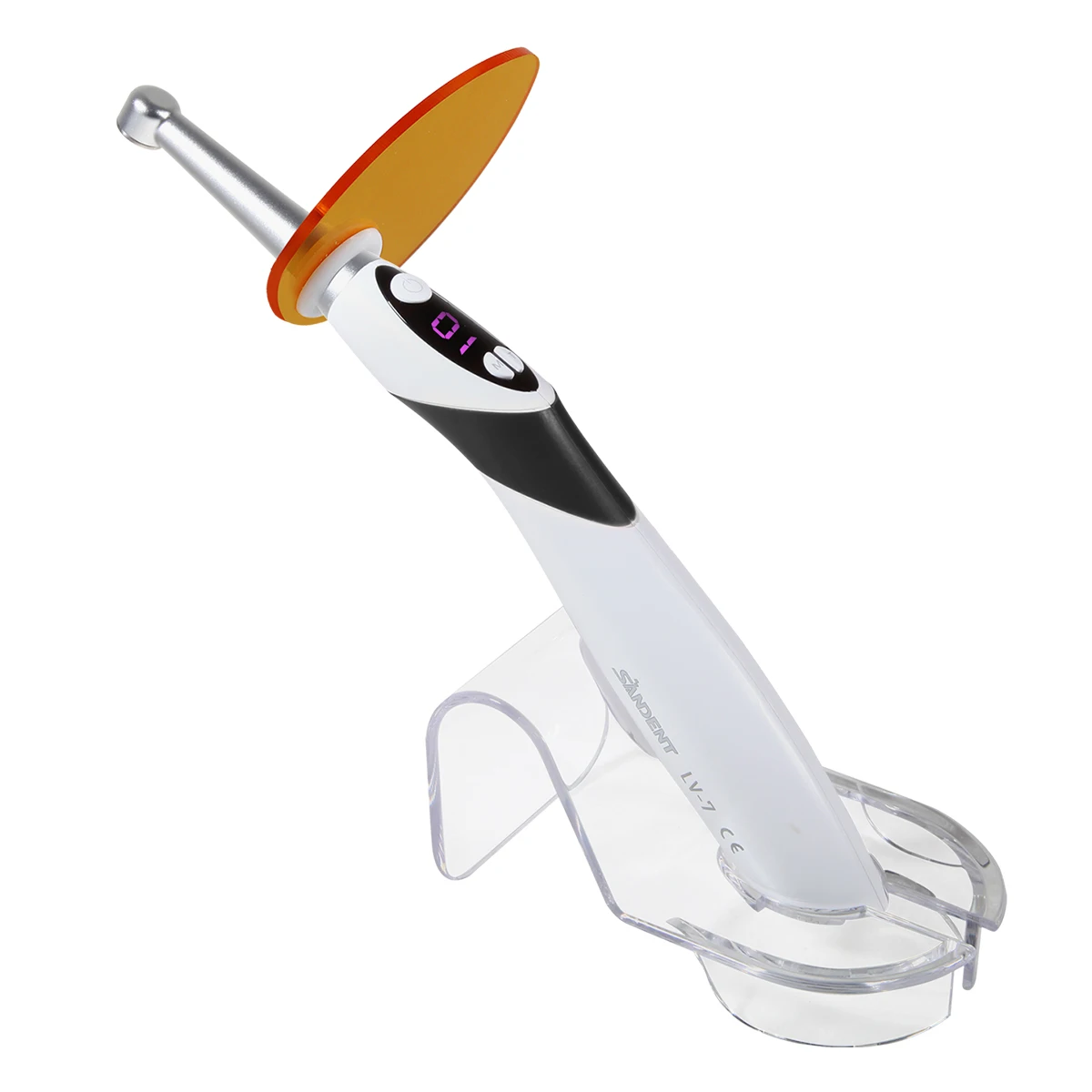 Fit wood pecker ILED Wireless Curing Light den tal 1 Second Cure Lamp 385nm-515nm-Black