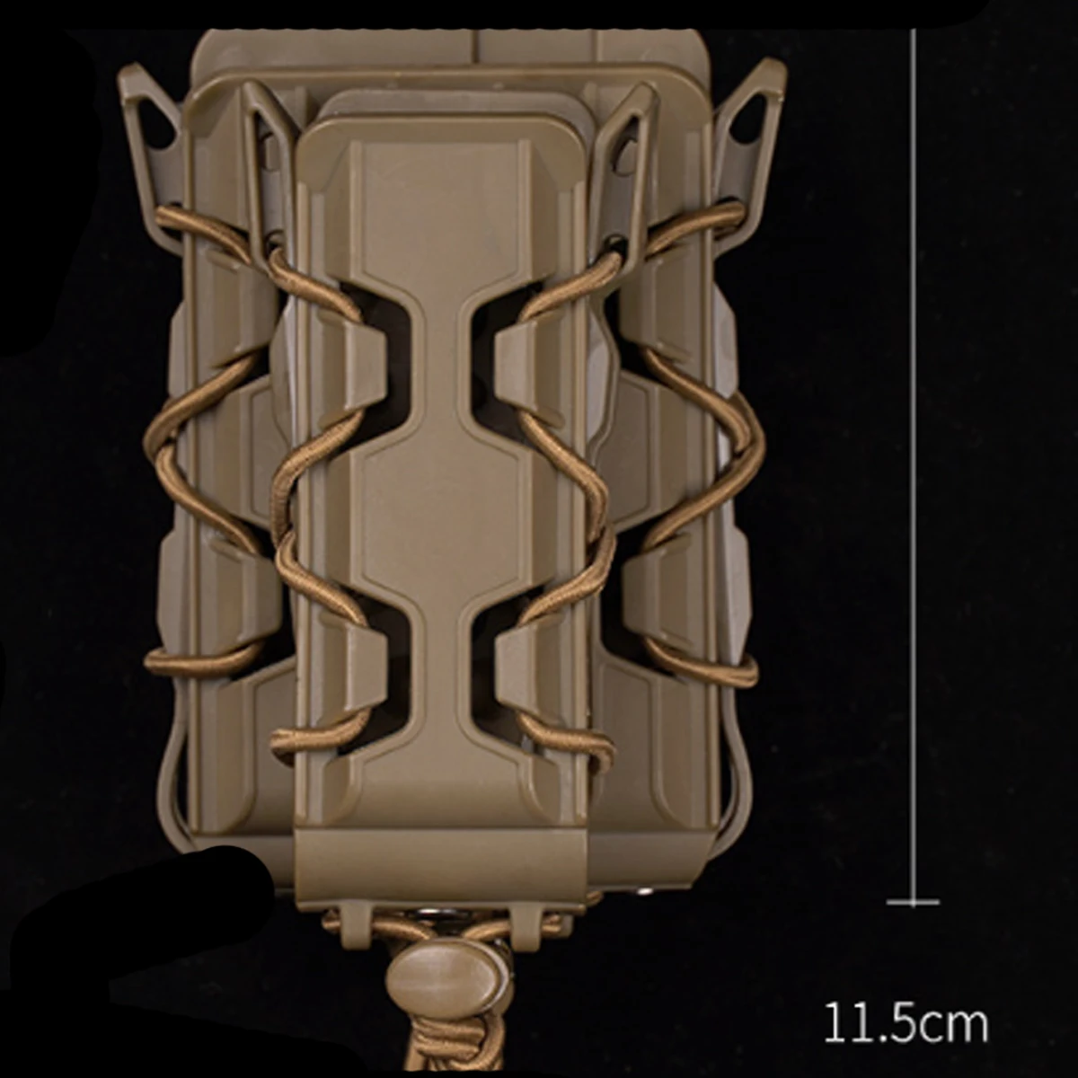 Poudres de ChlorMagazine Tout Terrain avec réinitialisation Molle, à Dégagement Rapide, pour Magazine Figuré M16 AR, Sangle MOLLE PALS