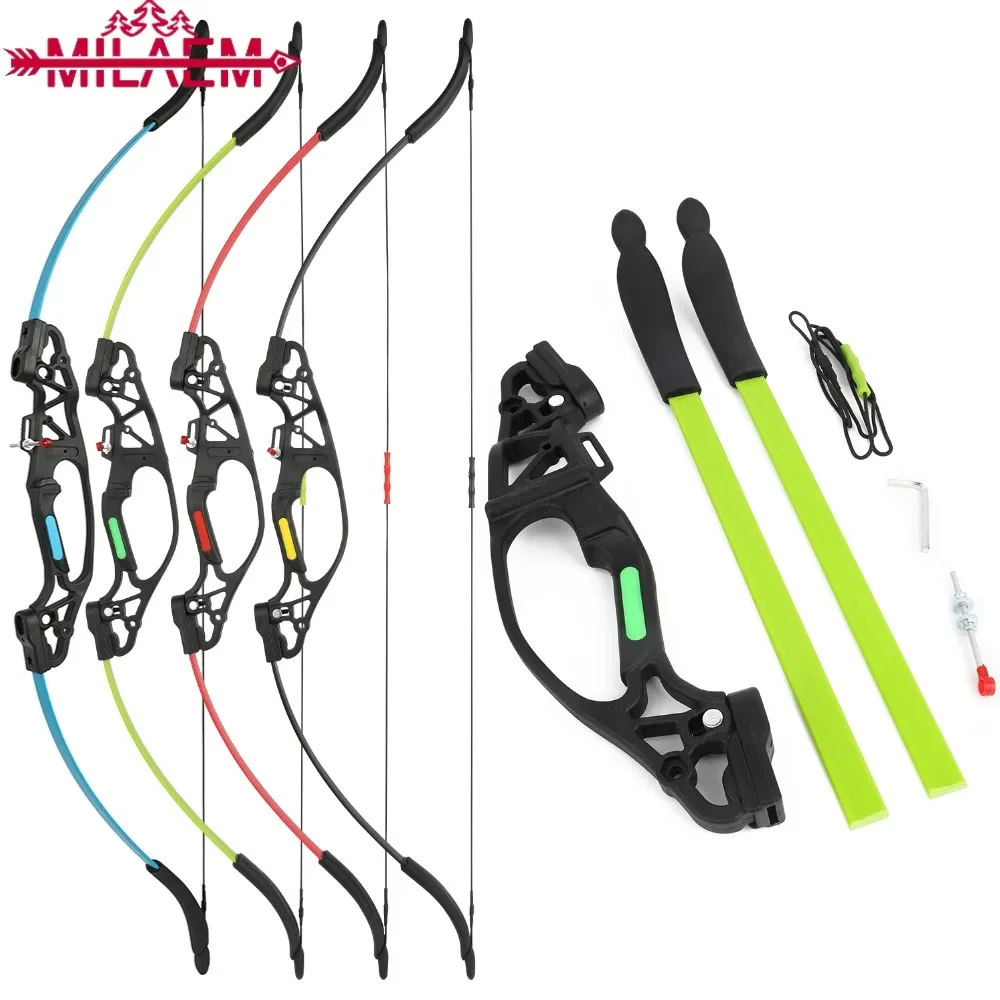 

41.5inch Archery Recurve Bow 10-20lbs Adjustable Bow and Arrows for Children Kids Teens Youth Beginner Shooting Practise Bow Kit