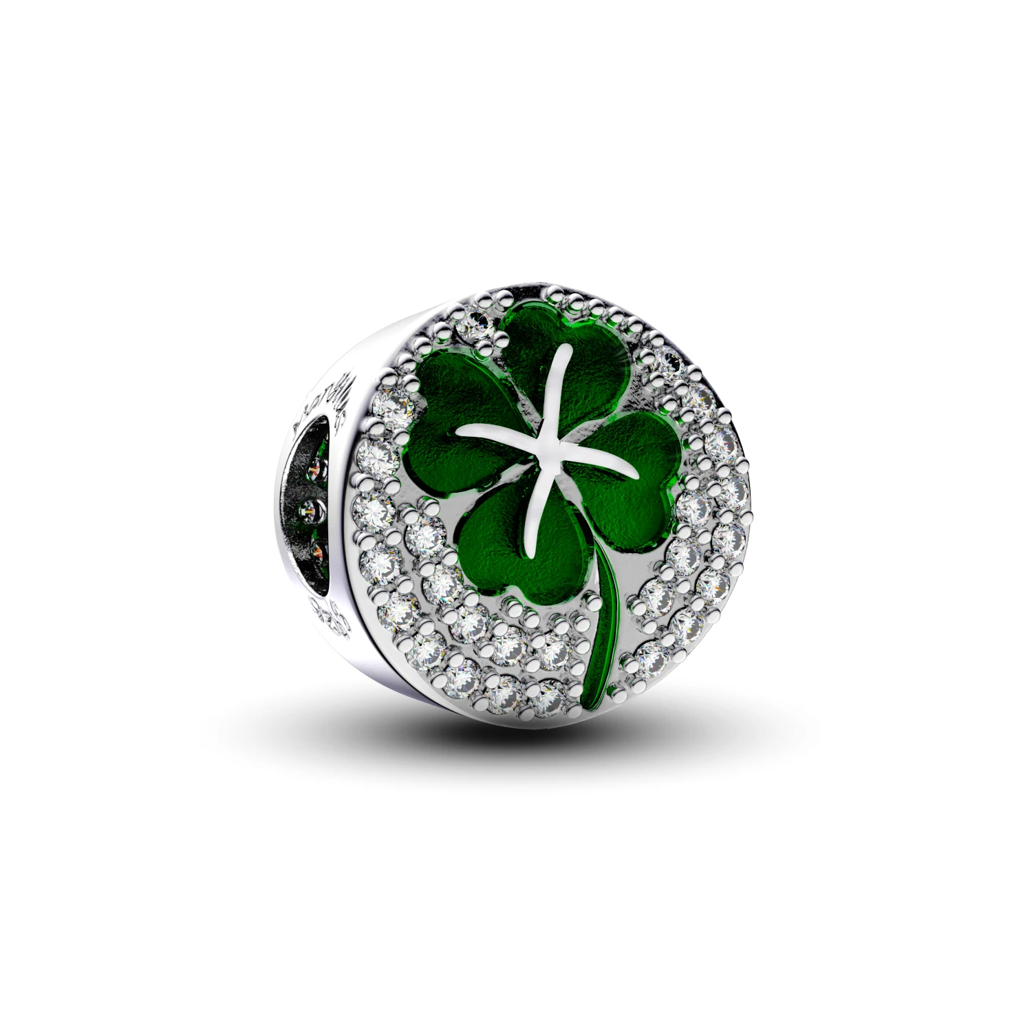 

Manyilus New 2025 Four-leaf Clover Charms S925 Sterling Silver Trinkets Beads For Bracelet 925 Original Beads Jewellery Making