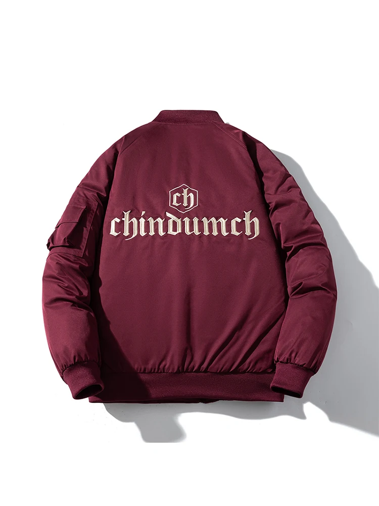 

Thiened Retro Pilot Jaet Men's Women's Baseball Cotton Clothes Outerwear Trendy Brand Spring Autumn Winter High Street