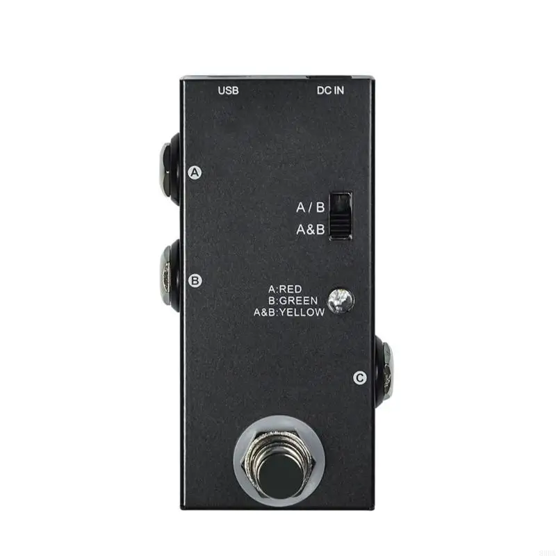 

True Bypass Electric Guitar Effects Pedal ABY Line Selector AB Switches Small Guitar Effect Pedal ABY Channel Switches
