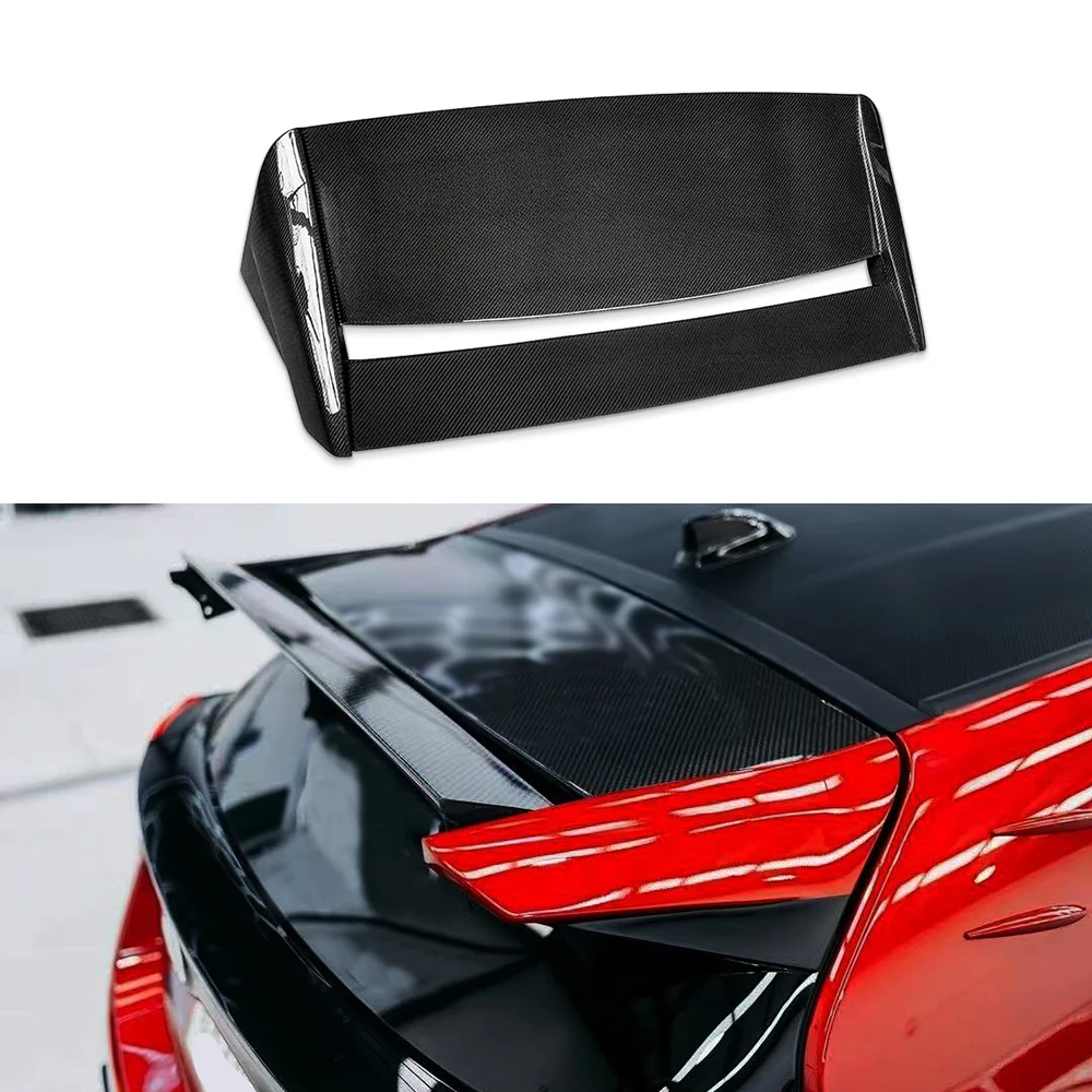

For GR YARIS GXPA16 V Type Carbon Fiber Rear Wing Roof Spoiler Body Kit