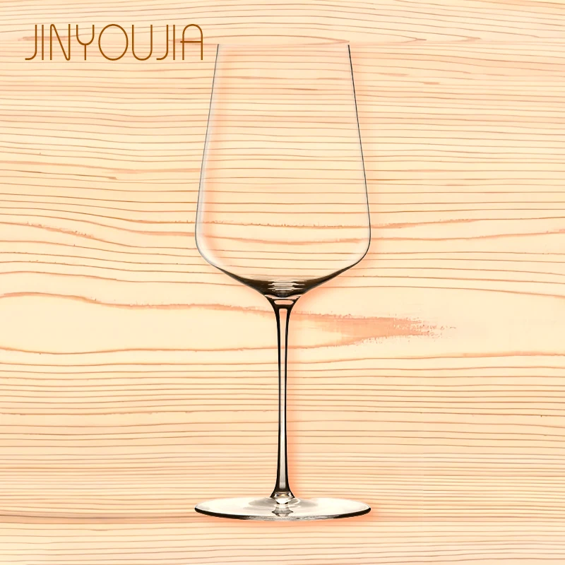 

JINYOUJIA Luxury Crystal Wine Glass 530ml Universal Wine Glass Zalto Style Universal Goblet Perfect Quality Cup Wedding Holiday