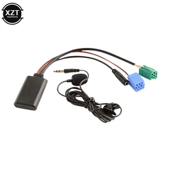 For Renault 2005-2011 Car Bluetooth 5.0 Aux Cable Microphone Handsfree Mobile Phone Free Calling Adapter Updatelist Radio