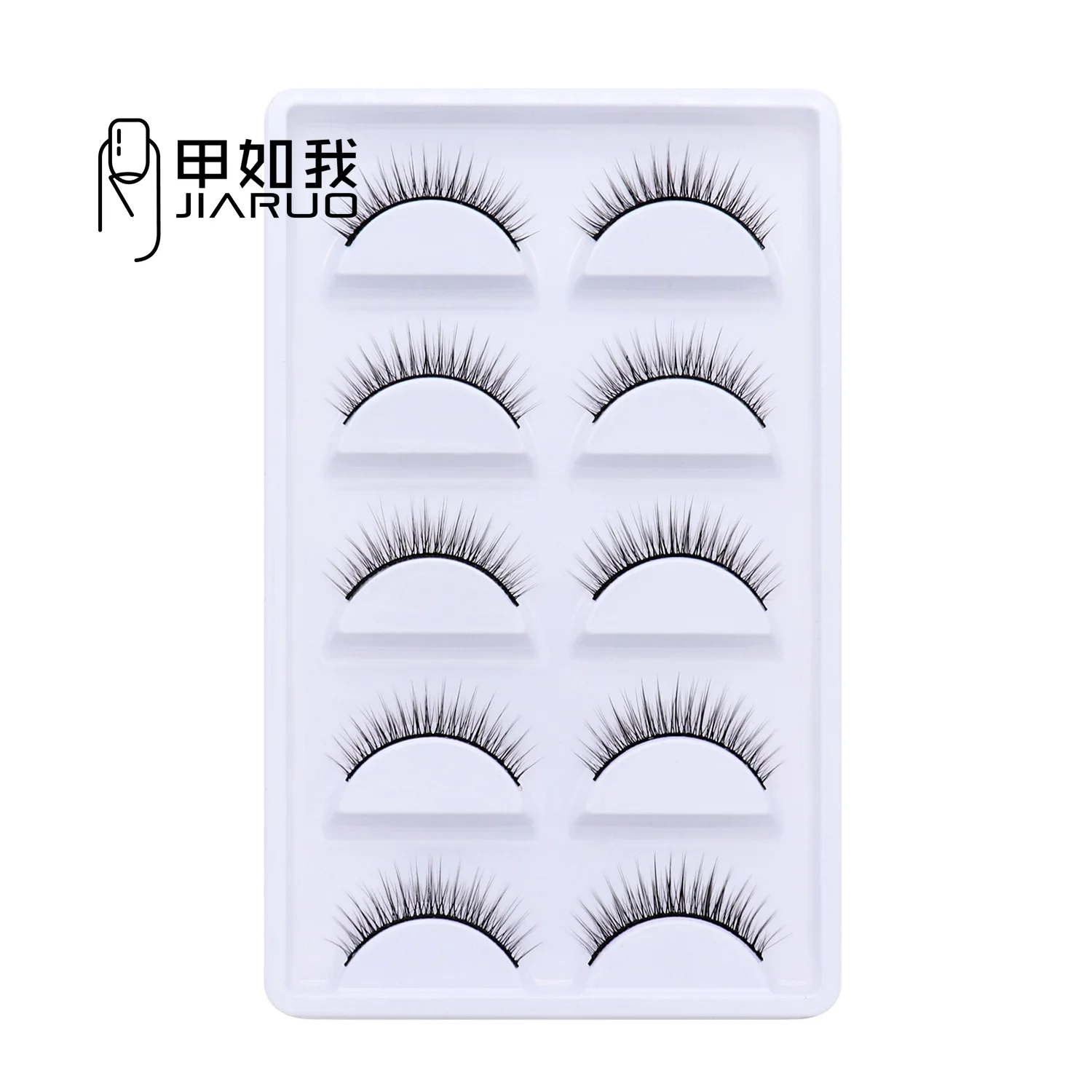 5/10Pairs lashes false eyelashes eye fake lash eyelash extension natural set wispy lashes supplies tools beauty cross individual